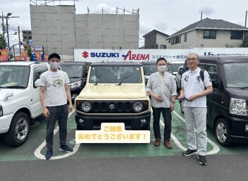 ジムニーご納車させていただきました